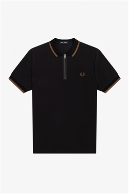 Fred Perry M4598 Half Zip Polo Shirt