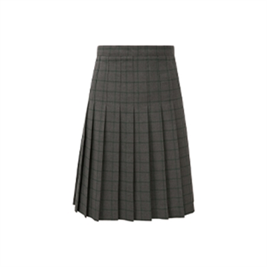 Ixworth School Check Pleated Skirt
