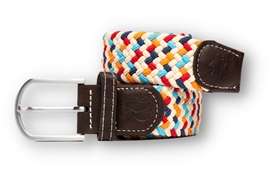 Swole Panda Zigzag Woven Belt - Multi