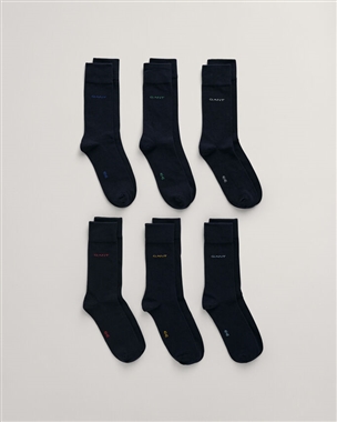 Gant Soft Cotton Socks 6 Pack