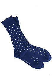Swole Panda Dot Socks - Blue