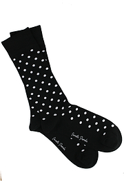 Swole Panda Dot Socks - Black