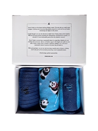 Swole Panda GiftBox (3P) Socks - Xmas