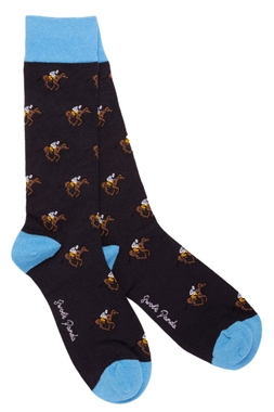 Swole Panda Jockey Socks