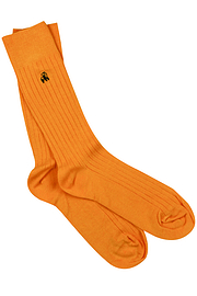 Swole Panda Plain Socks - Orange