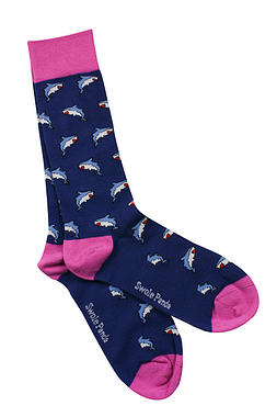 Swole Panda Shark Socks