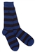 Swole Panda Striped Socks Grey