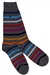 Swole Panda Striped Socks Slate