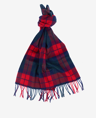 Barbour New Check Scarf Bright