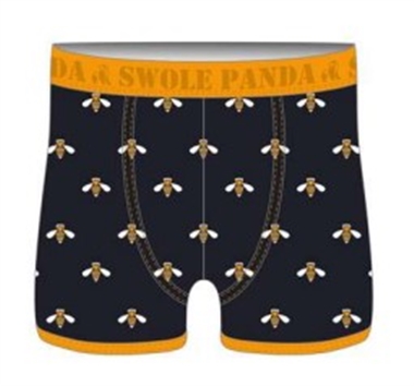 Swole Panda Bumblebee Bamboo Boxers