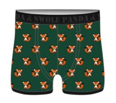 Swole Panda Mr Fox Bamboo Boxers