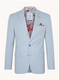 A Fish Named Fred 31.104 Structured Blazer - Light Blue