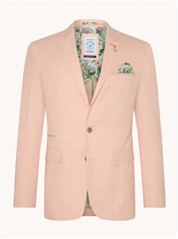 A Fish Named Fred 31.104 Structured Blazer - Rose Pink