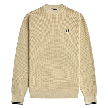 Fred Perry K8557 Waffle Stitch Jumper