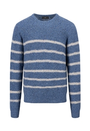 Fynch Hatton Stripe Donegal Knitwear