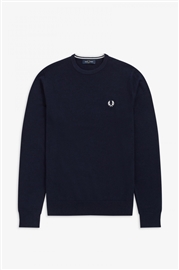 Fred Perry K9601 Classic Crew Neck - Navy