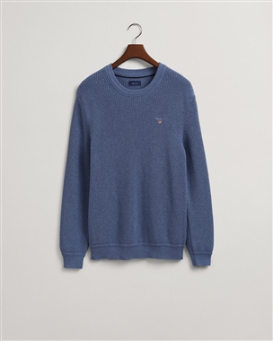 Gant Cotton Wool Rib Crewneck