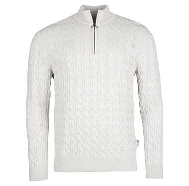 Barbour Cable Knit Half Zip