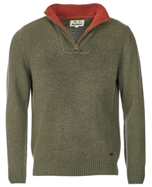 Barbour Nelson Essential Half Zip MKN - Seaweed