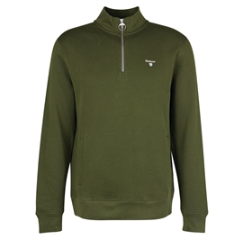 Barbour Rothley Half Zip - Forest