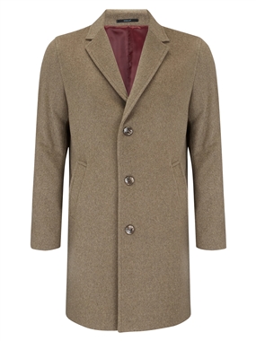 Douglas Prescott Coat Dark Fawn