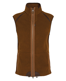 Barbour Langdale Fleece Gilet - Rust Brown