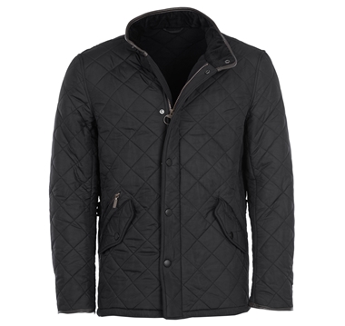 Barbour  Powell Quilt Black