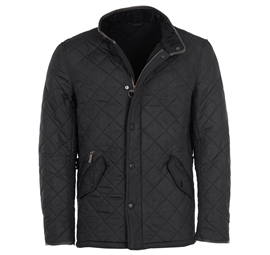 Barbour  Powell Quilt Black