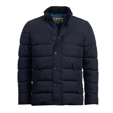 Barbour Stevenson Quilt Navy