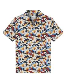 Ben Sherman Abstract Floral Print Shirt