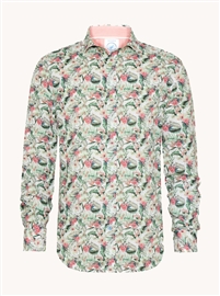 A Fish Named Fred 31.015 Floral Shirt - Light Green