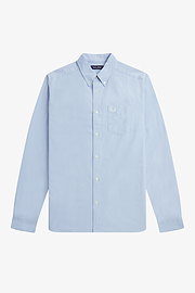 Fred Perry M5516 Oxford Shirt - Light Smoke