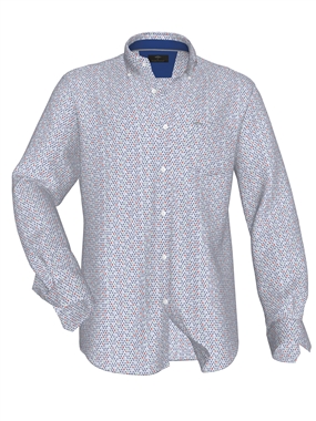 Fynch Hatton Printed Combi Shirt