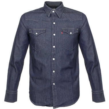 Levi's Barstow Western Shirt Red Cast