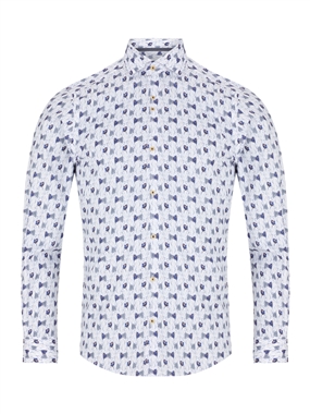 Remus 13163 LS Tapered Shirt