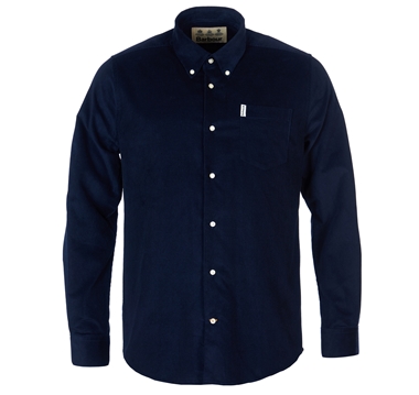 Barbour Cord Shirt Navy