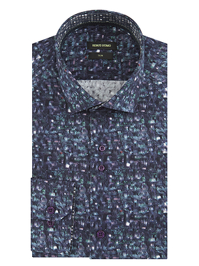 Remus 18067 Dark Purple Shirt
