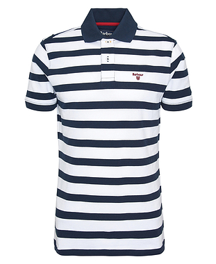 Barbour Stripe Sports Polo