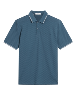 Ben Sherman Chequerboard Texture Polo