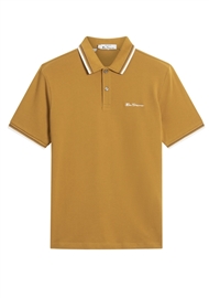 Ben Sherman Signature Pique Polo Shirt - Caramel