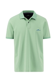 Fynch Hatton Contrast Polo - Turf Green