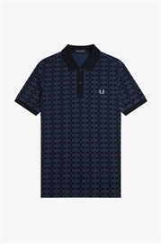 Fred Perry M9835 Jacquard Print Polo