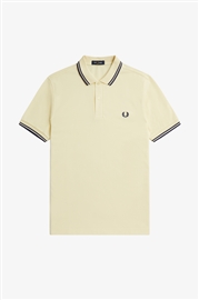 Fred Perry M3600 Twin Tipped Polo - Gunmetal