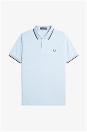 Fred Perry M3600 Twin Tipped Polo - Black / Gold