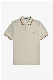 Fred Perry M3600 Twin Tipped Polo - Honeyoat