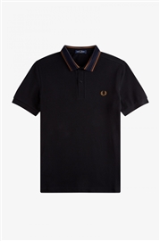 Fred Perry M3614 Medal Stripe Polo - Black