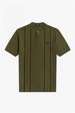 Fred Perry M3617 Striped Henley Polo
