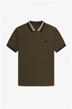 Fred Perry M4590 Striped Collar Polo