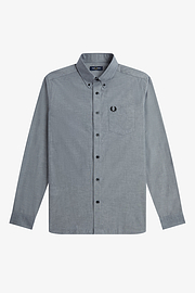 Fred Perry M5650 Button Down Collar Shirt - Black