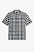 Fred Perry M5654 Gingham Revere Collar Polo